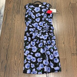 NWT FLORAL CAROLINA HERRERA DRESS SIZE 14